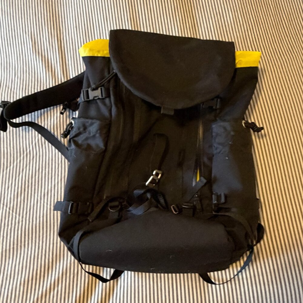 Vintage Topo Designs Mountain Pack backpack-Black